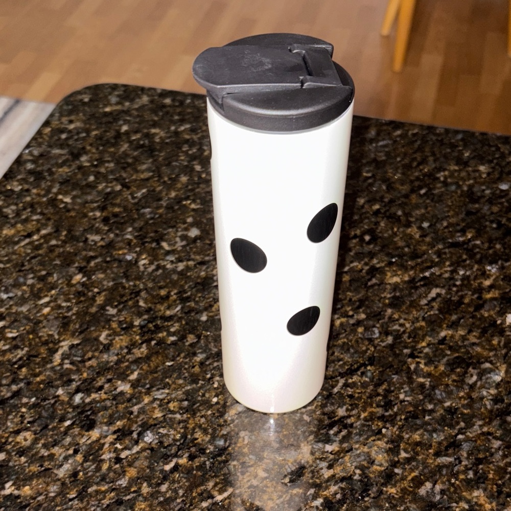 Kate Spade Polka Dot Travel Mug